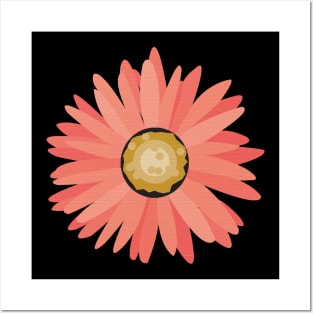 Light Pink Gerbera Posters and Art